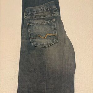 7 For All Mankind Light Blue Bootcut Jeans